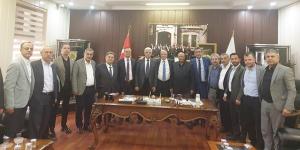 “Teksöz; kooperatif başkanları ile ilçelerdeki esnafların gündemini görüştü”