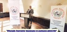 “Oflazoglu: Bayramlar dayanışma ve paylaşma günleridir”