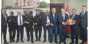 “HESOB yönetiminden Polis Haftası ziyareti”