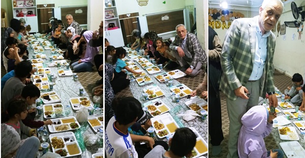 “Başkan Temel Reyhanlı’da yetimleri unutmadı”