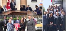 “AK Parti heyetinden Başkan Yılmaz’a ziyaret”