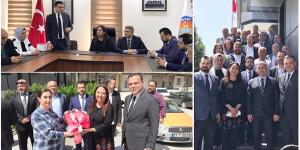 “AK Parti heyetinden Başkan Yılmaz’a ziyaret”