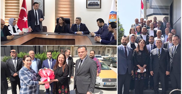 “AK Parti heyetinden Başkan Yılmaz’a ziyaret”