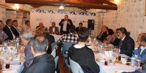 HATAY SAADET İFTARDA BASINLA BİR ARAYA GELDİ