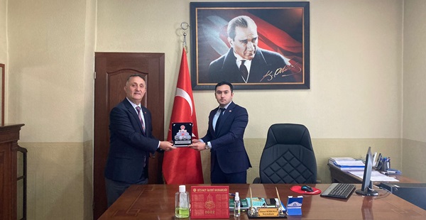 TSK Vakfı’ndan Kaymakam Korkmaz’a ziyaret