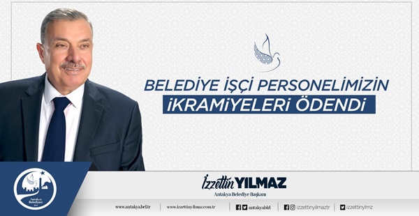 Başkan Yılmaz işçi personeli sevindirdi