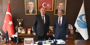 “Başkan Teksöz’den Başkan Yılmaz’a ziyaret”