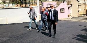 Belen’de asfalt seferberliği başladı