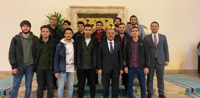 ŞANVERDİ, ANKARA’DA HATAYLI ÖĞRENCİLERLE BULUŞTU