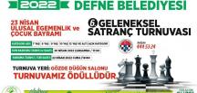 Defne’de satranç turnuvası düzenlenecek