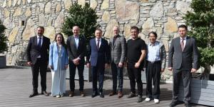 AIPH HEYETİ BAŞKAN SAVAŞ’I ZİYARET ETTİ