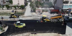 SAMANDAĞ SOKAKLARI ASFALTLANIYOR