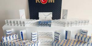 Hatay’da kaçak sigara operasyonu