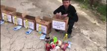 “Simitçi Erkan” Suriyeli mültecilere 251 Ramazan kolisi dağıttı
