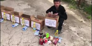 “Simitçi Erkan” Suriyeli mültecilere 251 Ramazan kolisi dağıttı