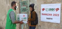 Afrin’de 8 bin 500 sivile Ramazan yardımı