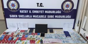 Hatay’da banka ve kredi kartı bilgileriyle dolandırıcılığa 7 gözaltı
