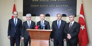 Cumhurbaşkanı Yardımcısı Fuat Oktay Hatay’da