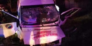 Hatay’da minibüs şarampole uçtu: 12 yaralı