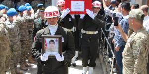 Pençe Kilit Harekatı’nda şehit olan Yunus Kalkan Hatay’da toprağa verildi