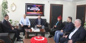 HGC’DEN MÜDÜR ARIBAŞ’A ZİYARET