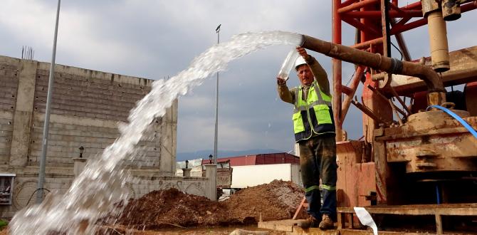 Kırıkhan merkez mahallere yeni su kaynağı