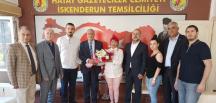 HESOB BAŞKANI TEKSÖZ’DEN HGC İSKENDERUN TEMSİLCİLİĞİNE ZİYARET