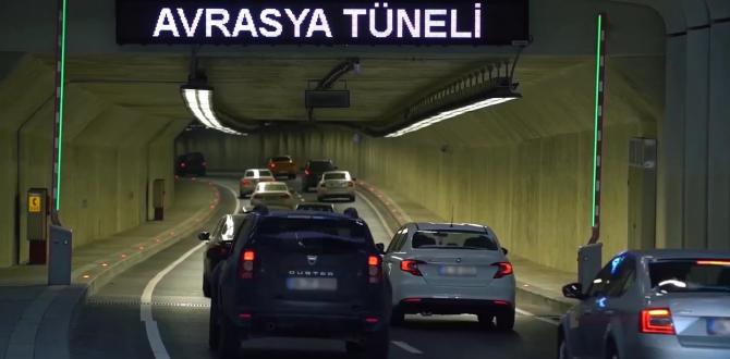 UAB: AVRASYA TÜNELİ  MOTOSİKLET SÜRÜCÜLERİNE AÇILIYOR