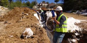 YAYLADAĞI ŞENKÖY’DE YENİ ŞEBEKE VE DEPO ÇALIŞMALARI BAŞLADI
