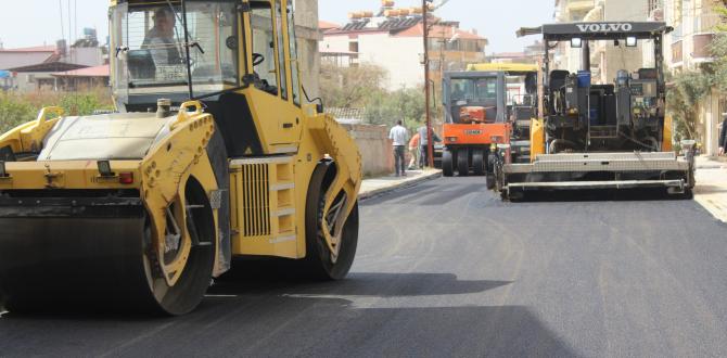 SAMANDAĞ BELEDİYESİ’NDEN ASFALT SEFERBERLİĞİ
