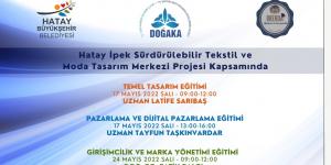 SÜRDÜRÜLEBİLİR TEKSTİL VE MODA TASARIM MERKEZİ’NDE EĞİTİMLER BAŞLIYOR