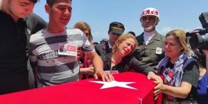 Hatay şehidi son yolculuğuna uğurlandı