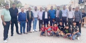 Başkan Yalçın çadırkent sakinleriyle bayramlaştı