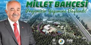 Dörtyol’da Millet Bahçesi yapımına başlandı