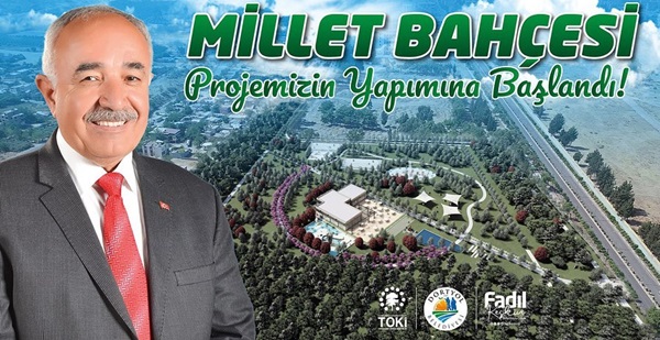 Dörtyol’da Millet Bahçesi yapımına başlandı