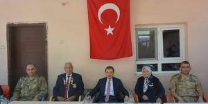 Kaymakam Gümrükçü’den Gazi Dönmez’e ziyaret