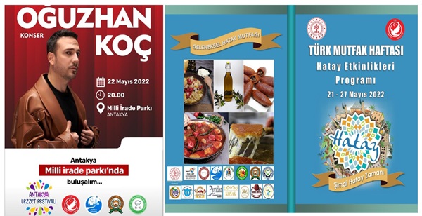 Antakya Lezzet Festivali bugün başlıyor