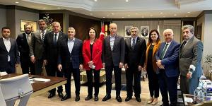 BAŞKAN YILMAZ ANKARA’DA ZİYARETLER GERÇEKLEŞTİRDİ