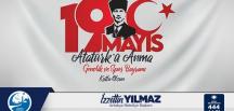 Yılmaz: “19 Mayıs Atatürk’ü Anma, Gençlik ve Spor Bayramı’mız kutlu olsun”