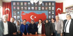 “Şehit anneleri derneğine anlamlı ziyaret”