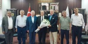 ATB’den HESOB’a tebrik ziyareti