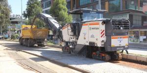 BÜYÜKŞEHİR’İN YOL ÇALIŞMALARI KENTİN DÖRT BİR YANINDA