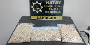 Hatay’da 5 bin 116 adet uyuşturucu hap ele geçirildi