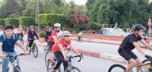 Dörtyol’daki bisiklet etkinliğinde 200 kişi pedal çevirdi