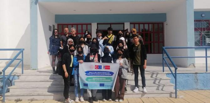 Erasmus+ ile Yunanistan’da Çalışmalara Katılan Ekip Geri Döndü