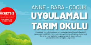 UYGULAMALI TARIM OKULU EXPO’DA BAŞLIYOR