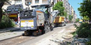HBB’DEN CUMHURİYET CADDESİ’NE BETON ASFALT