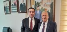 “Başkan Teksöz’den Şaşmaz’a ziyaret”