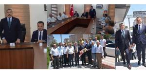 “Vekil Yayman’dan Yılmaz’a tebrik ziyareti”