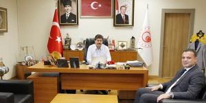 “Yılmaz’dan Erkan’a nezaket ziyareti”